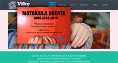Desktop Screenshot of guarderiaviky.com